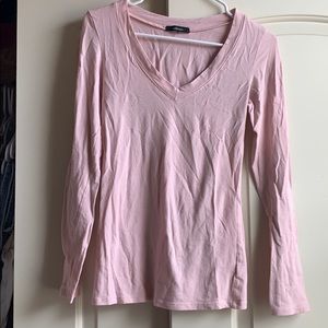 Baby Pink V Neck